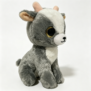 CustomizedBabyGoatPlush, FarmAnimalStuffedToy, GlitterEyePlush, CuteKidGoatDoll - Product Image 3