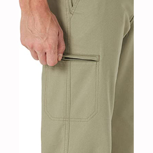 Quality Men's Straight Mid Casual <b>Cargo</b> <b>Pants</b> <b>Waterproof</b> Breathable Oxford Fabric Roomy Multi-Pocket Layout Work Travel Use - Product Image 4