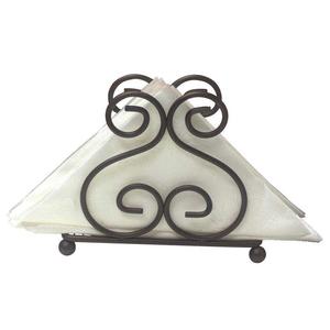 Gold Metal <b>Butterfly</b> Tissue Box Holder <b>Wood</b> Base Free Standing Design - Product Image 2