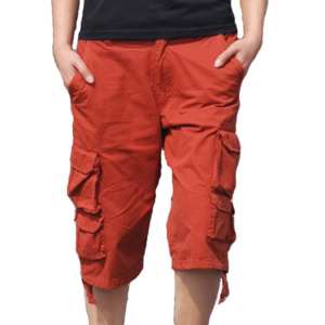 Pantalones Cortos Cargo de Color Sólido para Hombre, Personalizados, con 6 Bolsillos, para Senderismo, Camping, Pantalones Cortos Cargo para Adultos, Hasta la Rodilla, para Actividades al Aire Libre - Product Image 6