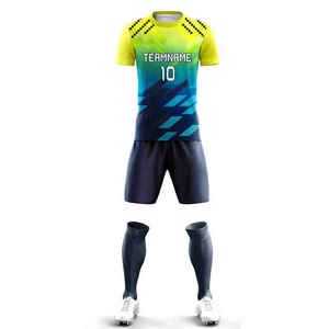 2026 Meilleure vente : Kits d'équipe de football sublimés, Ensemble maillot d'entraînement pour garçons et filles, Uniforme de football en gros, Tenue de football - Product Image 1