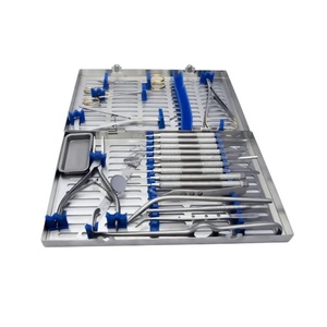 Kit chirurgical manuel pour implant dentaire, tunnelisation, préservation tissulaire, rehaussement de sinus, greffe osseuse, réutilisable, autoclavable, en acier inoxydable CEDe - Product Image 5