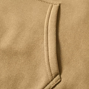 Veste d'hiver décontractée pour homme, à capuche zippée, respirante, coupe classique, 100 % coton molletonné, couleur unie, avec poches, prix bas, très vendue - Product Image 5