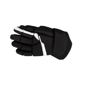 Guantes de Combate Acolchados Harry Johnson en Blanco y Negro, Cierre de Gancho y Bucle, Carcasas de Cuero Sintético, Guantes Deportivos Transpirables y Protectores - Product Image 1