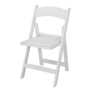 Set di 4 Sedie Pieghevoli in Resina con Seduta Imbottita - Comode per Eventi Domestici Interni/Esterni - Product Image 1