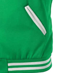 Veste de baseball tendance pour homme, couleur vert clair, fabriquée avec les meilleurs matériaux, boutonnée, coupe ample, unisexe. - Product Image 5