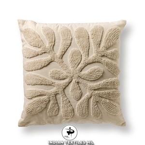 ปลอกหมอนอิงผ้าฝ้ายหรูหราตกแต่งห้องนั่งเล่นพร้อมดีไซน์แบบกำหนดเองสไตล์โบโฮ เป็นมิตรกับสิ่งแวดล้อม รับผลิตตามสั่ง ขายส่ง - Product Image 1