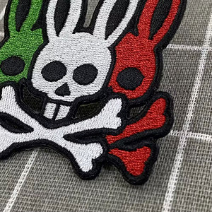 Wholesale Eco-Friendly <b>Sew</b>-<b>On</b> Embroidery Logo <b>Patch</b> Beads Sequins Custom Sizes Canvas Fabric Heat Cut Border <b>Patches</b> - Product Image 3