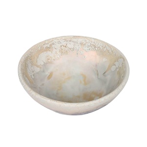 Bol et plat de service en résine écologique de luxe, fabriqués à la main, compatibles lave-vaisselle, pour les fêtes, fabriqués en Inde - Product Image 1