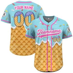 Camiseta de Béisbol y Sóftbol Personalizada para Hombre Adulto, Manga Corta, Transpirable, Ropa Deportiva Ligera, Venta al Por Mayor - Product Image 1