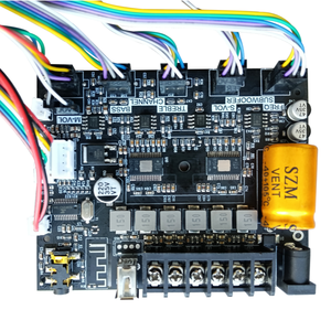 مضخم صوت منزلي عالي الطاقة ، 50 واط + 50 واط + واط ، متعدد المدخلات (بلوتوث/AUX/USB) - Product Image 6