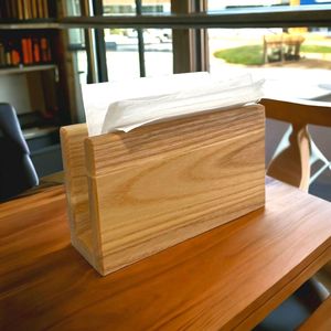 Luxury Wooden Napkin <b>Holder</b> For <b>Kitchen</b> Dining Table <b>Tissue</b> Storage Box Elegant Durable Handcrafted Design - Product Image 6