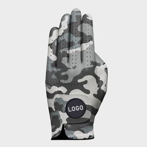 Gants de golf en cuir Cabretta ultra durables, protection du poignet, logo personnalisé, gants de golf blancs, nouveaux gants de golf pour la main gauche - Product Image 4