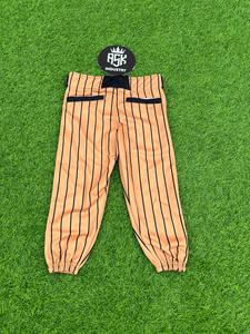 Pantalones de Béisbol Unisex con Rayas, 100% Poliéster, Secado Rápido, Anti-UV, Pantalones Deportivos de Equipo con Bolsillos, Servicio OEM - Product Image 4