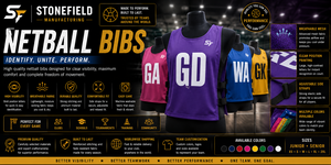 Maillots de netball imprimés à manches courtes pour adultes, été - Product Image 1