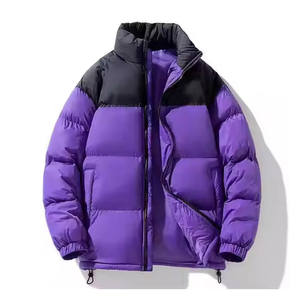 Chaqueta de Invierno 100% Algodón, Transpirable, con Logotipo Frontal, Estilo Urbano para Hombre, Gran Venta - Product Image 1