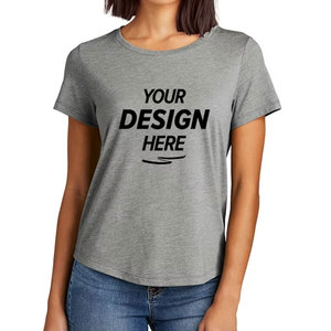 Camisetas Ligeras Ecológicas de Verano para Mujer, Poliéster/Algodón, Blancas, Corte Regular, Manga Corta, Hombros Caídos - Product Image 4