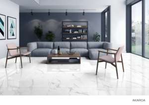 Azulejo de Porcelana Moderno Brillante 600x1200, Formato Grande, Superficie Pulida Premium, para Paredes y Pisos, Uso en Interiores y Exteriores - Product Image 6