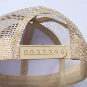 Gorras de Béisbol Unisex Personalizadas al por Mayor, de 6 Paneles, 100% Lona de Algodón, con Cierre de Hebilla Metálica - Product Image 5