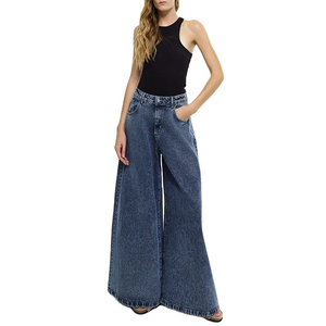 Jeans Clásicos Casuales de Alta Calidad, Jeans Rectos Lavados, Jeans de Moda Urbana al por Mayor para Hombre y Mujer - Product Image 5