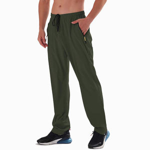 Pantalon cargo en coton pour homme, taille mi-haute, multi-poches, vente chaude, randonnée en plein air, vente en gros, polyester, décontracté, vêtements d'extérieur - Product Image 4