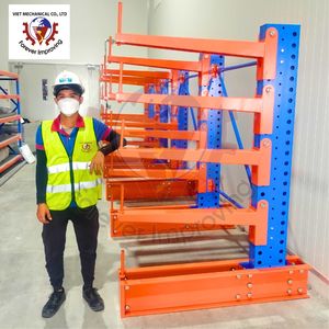 Heavy Duty Cantilever <b>Rack</b> for Storing Long and Bulky Materials Providing Strong Load Bearing Capacity - Product Image 6