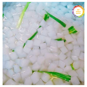 Cubos de Gelatina de Coco en Almíbar, Nata de Coco para Decorar Bebidas, Té de Burbujas, Té con Leche, Bebidas de Frutas, Yogur, Postres - Product Image 4