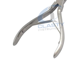 Forceps d'extraction dentaire en acier inoxydable, instrument chirurgical manuel de classe I, couleur argent, équipement dentaire - Product Image 3