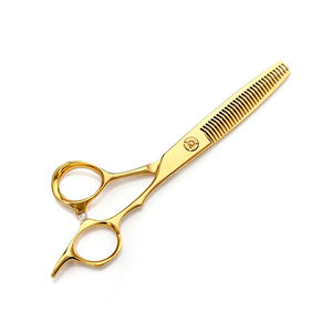 High Quality Professional Stainless Steel Barber <b>Thinning</b> <b>Scissors</b> with Sharp Durable Blades Customizable <b>Hair</b> Salon Supplies - Product Image 2