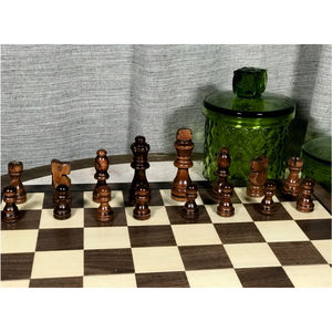 Luxury Wooden Chess Set Handmade Professional Large Folding Chess Board Classic Staunton Pieces Gift for Adults Kids Chess <b>Game</b> - Product Image 6