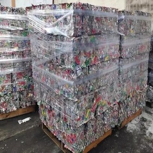 Déchets de canettes en aluminium recyclé de haute qualité 99,99 % UBC, provenance FR, modèle 92871, 280g, prix bas, stock disponible - Product Image 2