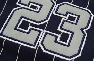 Maillot de baseball pour homme, col en V, manches courtes, personnalisable par sublimation, antibactérien, anti-humidité, en polyester respirant - Product Image 3