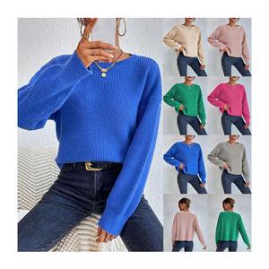 Suéter de Invierno para Mujer, Diseño Moderno 2026, Holgado, Manga Larga, Premium, Alta Calidad, Nailon/Acrílico, Logotipo Frontal - Product Image 2