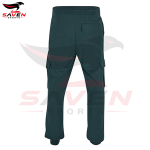 Vente en gros de joggers streetwear de haute qualité pour hommes, pantalon de survêtement en coton épais décontracté pour hommes, pantalon de sport pour la salle de sport et le fitness avec poches - Product Image 3