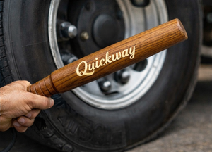 Vérificateur de pression des pneus en bois de 18 pouces pour camions – Outil de contrôle des pneus durable avant le voyage - Product Image 5