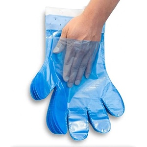 Customizable Color Grain Waterproof Gardening Medium New Top OEM/ODM High Density Polyethylene Household HDPE <b>glove</b> - Product Image 5