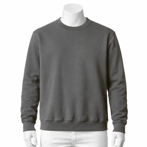 Men's Cotton Zipper-Up Sweatshirt Hoodie Long Sleeve Breathable Fleece <b>Design</b> Crew Neck Oversized Fit Custom Logo Printing - Product Image 6