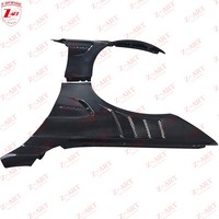 Aile avant en fibre de carbone sèche Z-ART F80 F82 pour BMW M3 M4 2014-2020, aile avant à persiennes en fibre de carbone préimprégnée pour BMW M4 M3 F80 F82