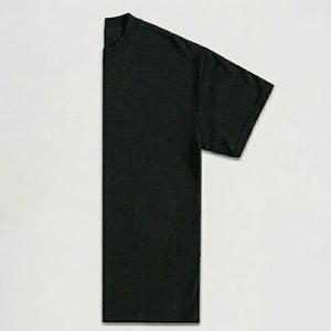 Camiseta de Cuello Redondo para Hombre, de Alta Demanda, Personalizada con Logotipo DTG, Negra, de Alta Calidad, 100% Algodón Poliéster, de Secado Rápido, Estilo Urbano, Artículo de Alta Venta - Product Image 4