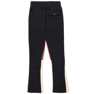 Custom logo Design <b>Trouser</b> Loose Fit Flare Sweat Pants Men Baggy Straight Wide Leg Flare Track Sweatpants men's <b>trousers</b> - Product Image 4