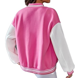 เสื้อแจ็กเก็ตทีมโรงเรียนสำหรับผู้หญิงเสื้อกีฬาสไตล์ลำลองและมหาวิทยาลัยดูนุ่มผ้านุ่ม2026แจ็กเก็ตทีมมหาวิทยาลัย - Product Image 5