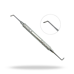 Elevador dental Crossley Rabbit de doble punta, tamaño estándar, instrumento quirúrgico dental para separación de dientes - Product Image 1