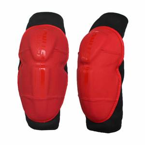 Ensemble de protections professionnelles personnalisées en cuir pour genoux et coudes, avec manchon de sport absorbant les chocs en mousse tricotée pour la boxe - Product Image 1