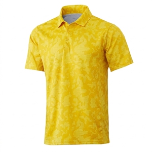 Camisetas de Golf de Alta Calidad para Hombre, Secado Rápido, Tejido de Punto, Diseño Estampado, Logotipo Personalizado, Sublimación por Transferencia de Calor, Manga Corta, Ropa Deportiva - Product Image 2