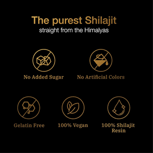 Shilajit Gummies ได้รับการรับรองจาก GMP สูตรที่กำหนดเอง - Product Image 4