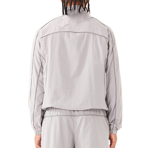 Ensemble de survêtement 2-en-1 personnalisé pour homme, 100 % coton épais, couleur unie, séchage rapide, respirant, coupe-vent, vêtements de sport décontractés d'hiver, OEM - Product Image 5