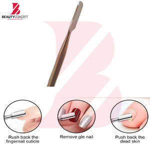 Meilleure Vente 2026 Nouveau Produit Tendance : Outil Durable en Acier Inoxydable pour Manucure Pédicure, Raspette et Repousse-Cuticules - Product Image 4