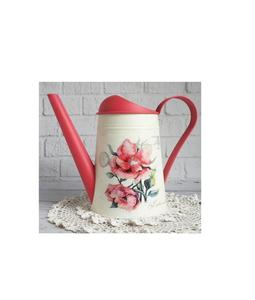 Lightweight metal watering can for indoor plants rust resistant design long spout comfortable <b>grip</b> easy water flow <b>control</b> - Product Image 3