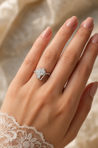 Anillo de Moissanita en Plata de Ley 92.5 KLSR-11994 - Product Image 5