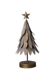 Modern Metal Christmas <b>Tree</b> Decorative <b>Tabletop</b> XmasTree Home Festive Decor - Product Image 2